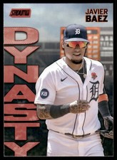 2022 Stadium Club Dynasty and Destiny Red #4A Javier Baez - BB