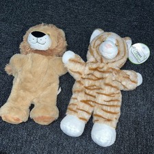 The Puppet Company Ginger Cat new with tags & lion used Hand Puppet Plush Soft