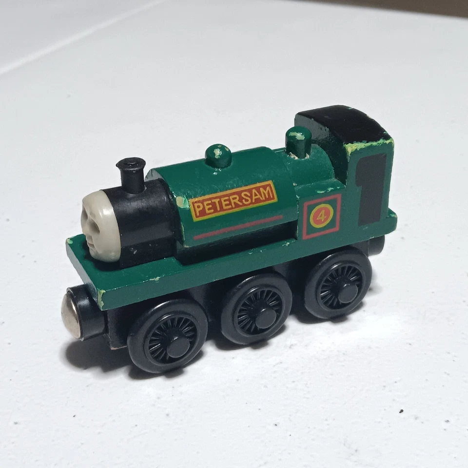VTG 2000 Thomas Wooden Railway PETER SAM Narrow Gauge Saddle Tank Engine - Image 2 of 4