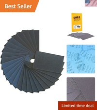 Superior 5-1/2" x 9" Wet  Dry Sandpaper Sheets for Wood and Metal Finishing