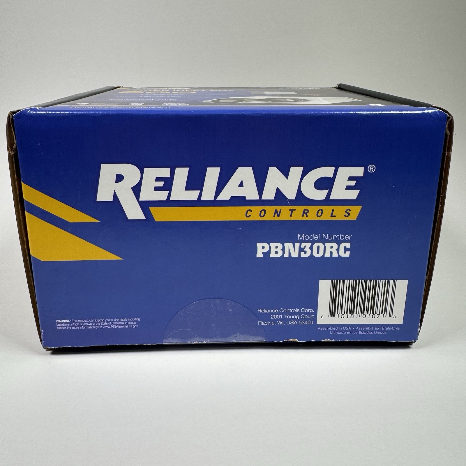 Reliance Controls PBN30RC Non-Metallic Outdoor Power Inlet Box New