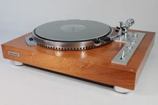 Pioneer PL-550 Quartz PLL Turntable W/Real Wood Veneer Plinth/Fully Functional.