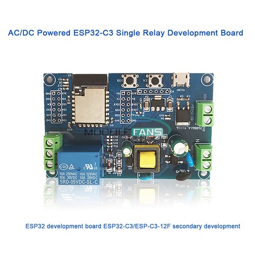 WIFI + Bluetooth Single Relay Modul ESP32-C3 ESP-C3-12F Entwicklungsboard - Bild 5 von 11