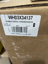 GE Washer Transmission / Gear Case WH03X34137 OEM NIB