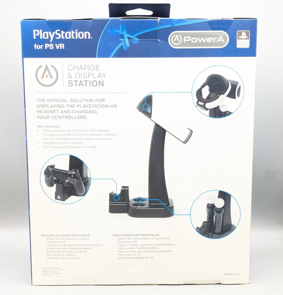 New Power A Charge & Display Station for VR PlayStation 4 PS4 Black - Image 3 of 4