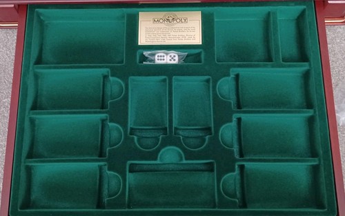 Franklin Mint Monopoly Collectors Edition 1991 Silver & Gold Plated. NEW Sealed - Picture 3 of 13