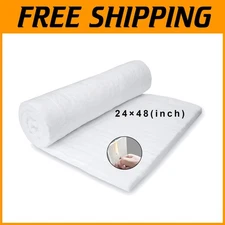 Fireproof Insulation Baffle 48"x24" Ceramic Fiber Blanket