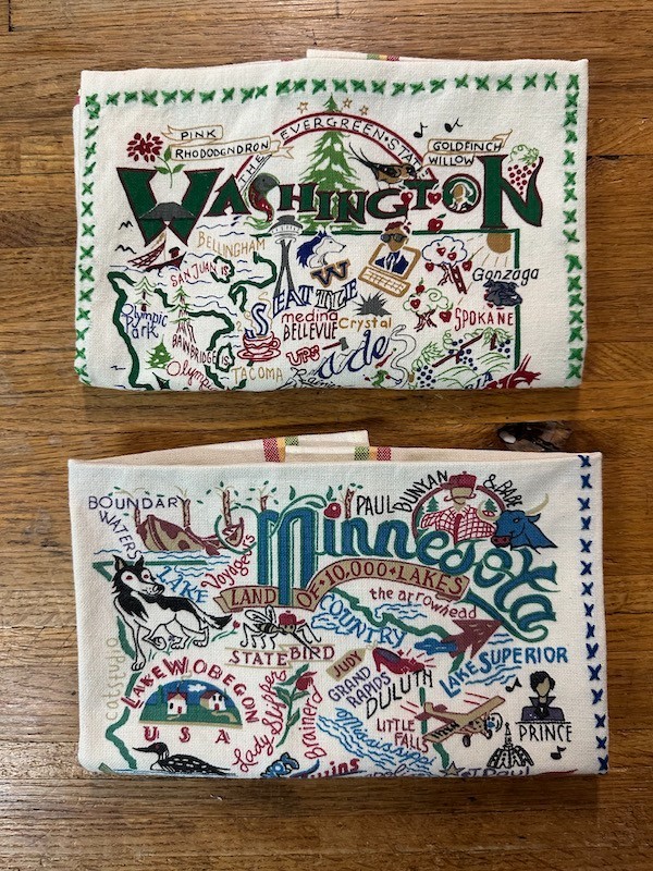 S Minnesota/washington New Without Bag State Icons 2004