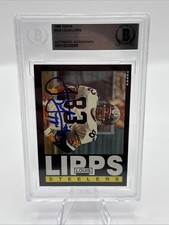 1985 Topps - Louis Lipps #358 🔥On Card Auto!