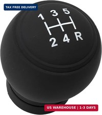 Car Gear Shift Knob Cover, 5 Speed Right Round Gear Shift Knob Covers, Silicone