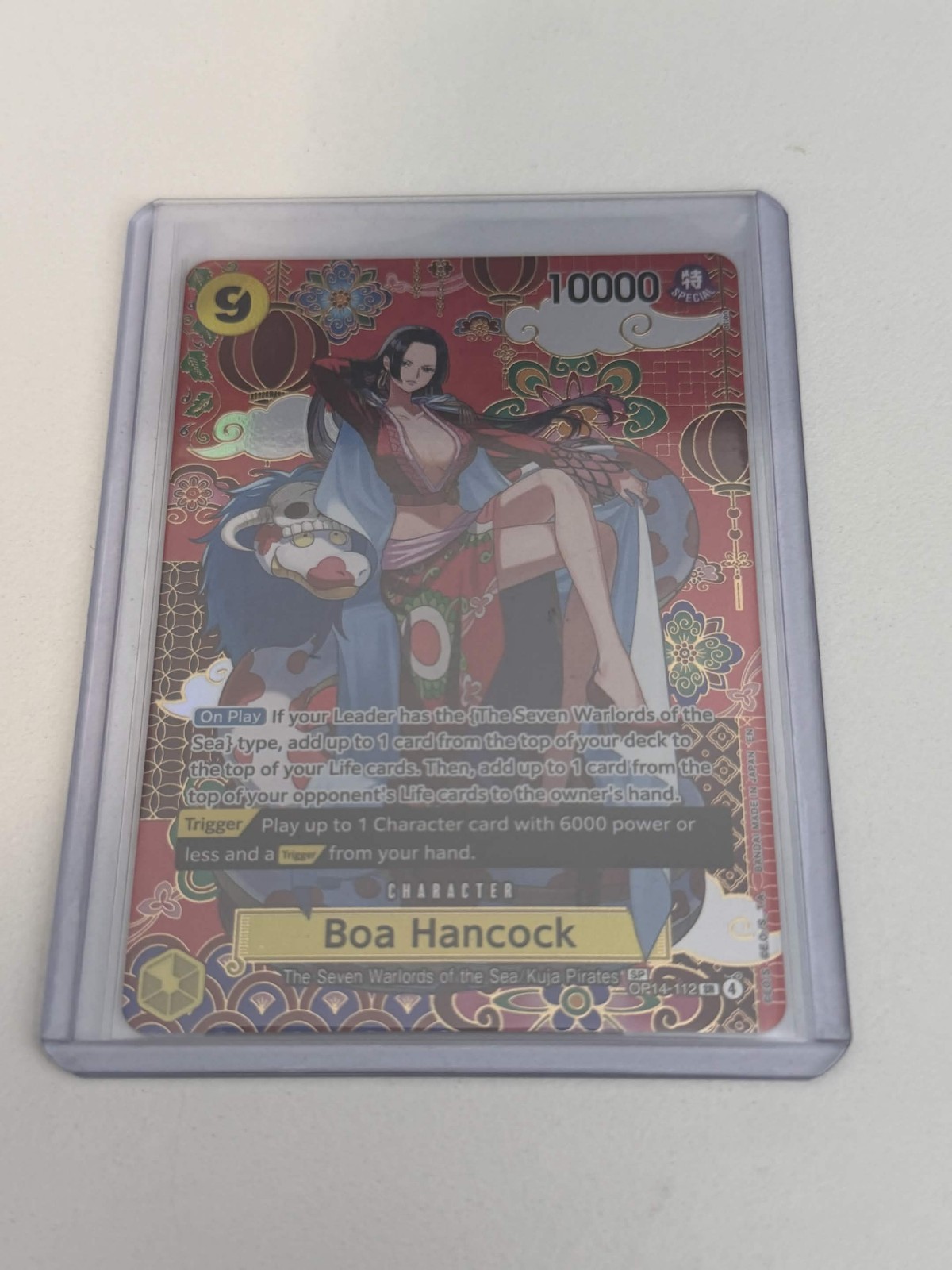Boa Hancock - OP14-112 (SP) OP14-112 The Azure Sea's Seven Foil