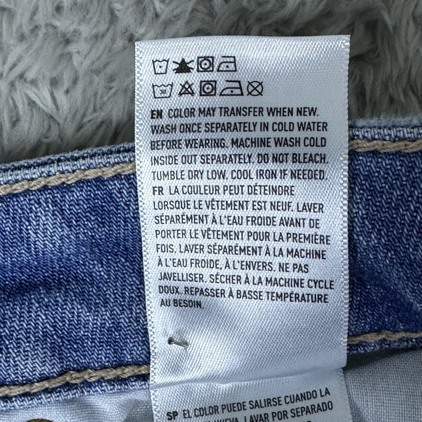 American Eagle High-Rise Patchwork Straight Mom J… - image 8