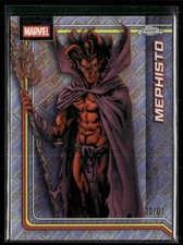 2026 TOPPS CHROME MARVEL LOGOFRACTOR /61 77 MEPHISTO