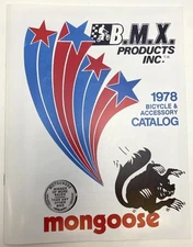 Old School BMX 1978 MONGOOSE Bicycle & Accessory CATALOG reprint