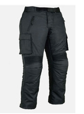 Cordura Motorbike Trousers Waterproof Removable Thermal liners Stretchable