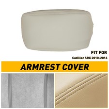 Fit Cadillac Srx 2010-2016 Center Console Lid Armrest Leather Cover Trim Beige D Fit Cadillac Srx 2010-2016 Center Console Lid Armrest Leather Cover Trim Beige D