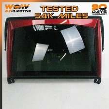 04-09 Cadillac Xlr Rear Convertible Top Back Glass Window Panel Frame Red Oem 04-09 Cadillac Xlr Rear Convertible Top Back Glass Window Panel Frame Red Oem