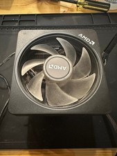 Ventilador enfriador Amd Wraith Prism LED RGB conector de 4 pines base de cobre/disipador de calor de aluminio