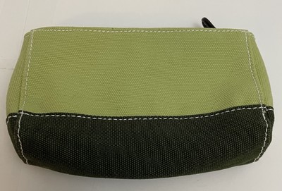 Lands End Small Canvas Cosmetics Bag Zippered 100% Cotton