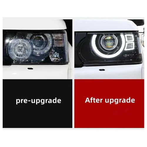 For Land Rover Range Rover Sport 2010-2013 A Pair LED Headlight Assembly - Bild 10 von 10