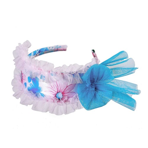 Flower Girls Spanish Dress with Headband Party Wedding Dresses Ruffle Summer US - Picture 6 of 12