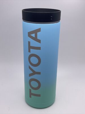 Canteenz Toyota 20 oz. Stainless Insulated Thermos Blue And Green No Insert