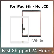 For iPad 9th 10.2" 2021 A2602 A2603 Touch Screen Digitizer Glass White Button