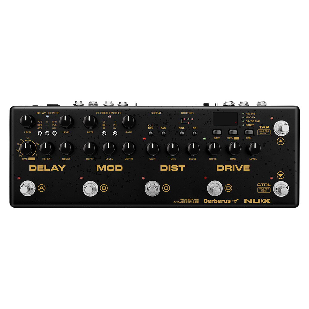 PEDALIERA MULTIEFFETTO NUX CERBERUS PER CHITARRA