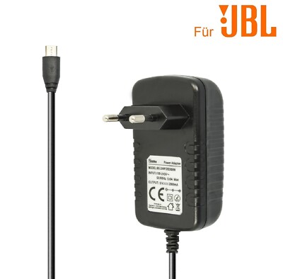 JBL Charge 3, 2+ Flip 3, 4 Pulse 3, 2 Ladekabel Netzteil Charger Ladegerät 5V 2A