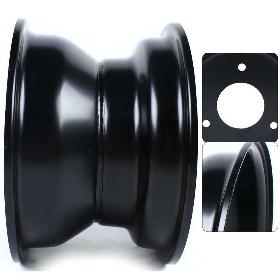 For 16x8-7 Tire 125cc ATV Taotao Quad 78mm Wheel Rim W/3 Holes High Quality - Image 3 of 4