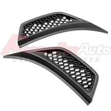 2PCS Side Fender Air Vent Cover Trim foror 2007-2018 Jeep Wrangler JK & Unlimite