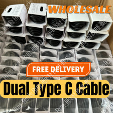 3FT USB-C to USB-C Cable Fast Charge Type C Charging Cord Rapid Charger Bulk Lot