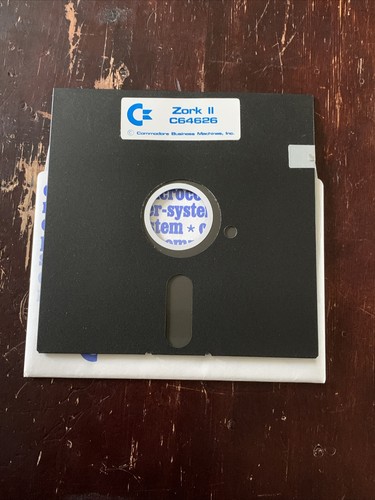 Zork II For Commodore 64 Game Disk French & English Version Clamshell Case Rare - Picture 20 of 24