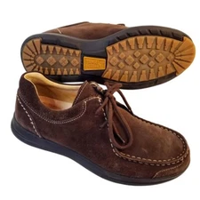 Samuel Hubbard Men's 9.5 Med Shoes Brown Suede Great Strides Walking M1550-211