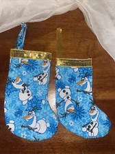 2 mini olaf Christmas stockings