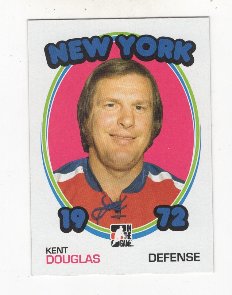 2009-10 IN THE GAME 1972 THE YEAR IN HOCKEY ED GIACOMIN NEW YORK RANGERS #37 - Image 4 of 4