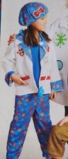 Doctor Doc dress up Toddler halloween costume coat Pants Accessories 2t 3t Nwt