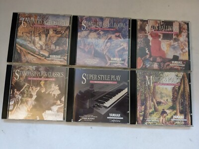 6 x Yamaha PSR 5700 Diskette Custom Styles Sammlung 