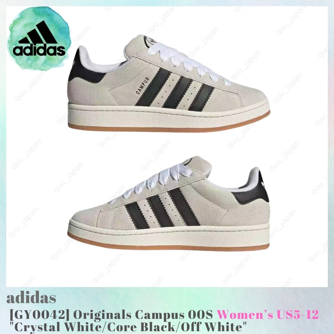 adidas Originals Campus 00S White Black GY0042 Women's US5-12 NEW