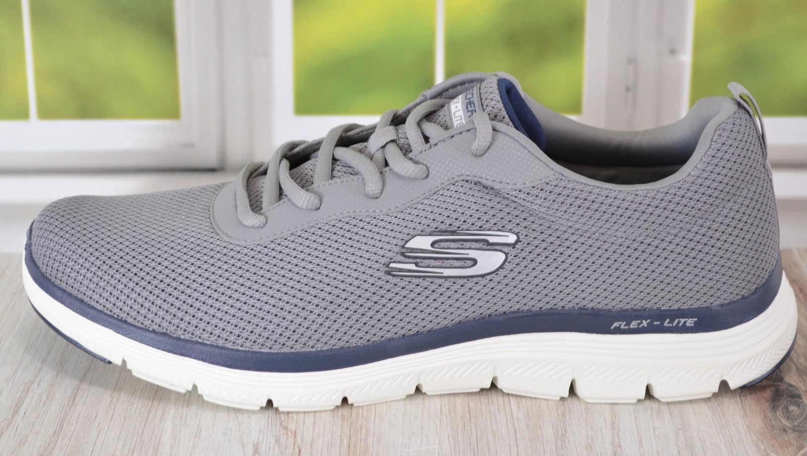skechers shoes for men grey
