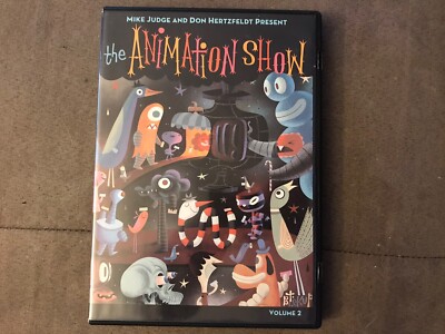 The Animation Show Volume 2 2007 DVD Cartoon Animated Mike Judge Monsters Rare