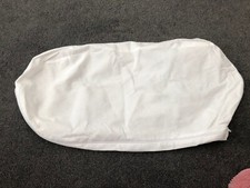 Cubierta superpuesta de colchón SleepCurve Moses Basket solo con cremallera. Tamaño 75cm x 28cm