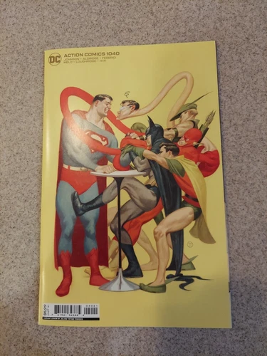 Action Comics 1040 Tedesco Stock Card Variant NM -