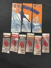 Vintage 2002 Set of Three Big 12 Basketball Tournament Ticket Stubs