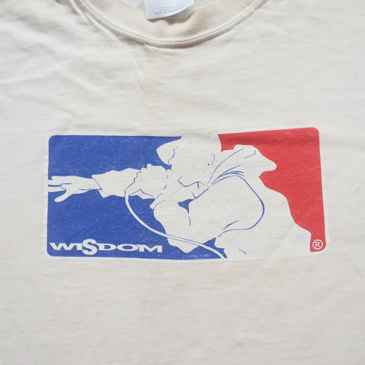 Vintage 90s Wisdom Creations MC Rap Shirt Size M L Tshirt Tee Tour