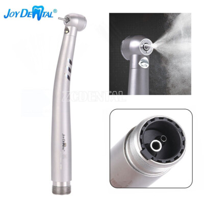 Dental E-generador LED pieza de mano de alta velocidad Push Torque Head 2Holes
