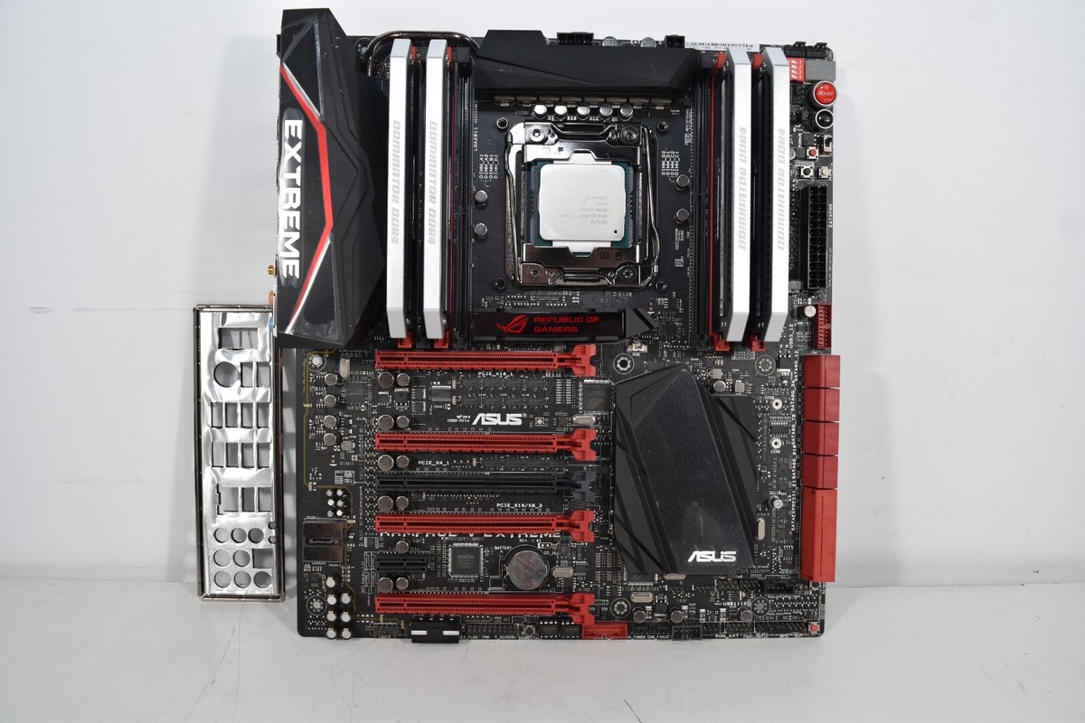 ASUS RAMPAGE V EXTREME/U3.1 MOBO w/ Core i7-5960X & 16GB