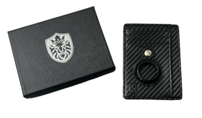 Alpha Pair Slim Wallet Compatible With Apple Air Tag