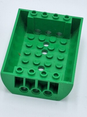 LEGO 4195059 Tank Bottom 8X6X2  Eisenbahn Dach Unterteil grün  / 1 Stück  