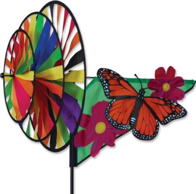 Triple Spinner-Monarch-Yard Garden Stake Décor by Premier Designs
